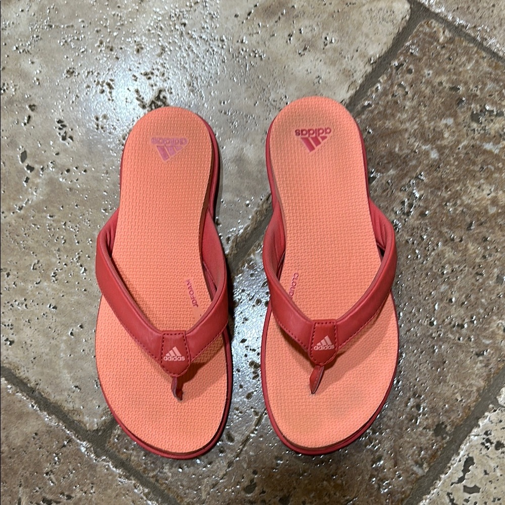 Adidas Coral Flip Flops